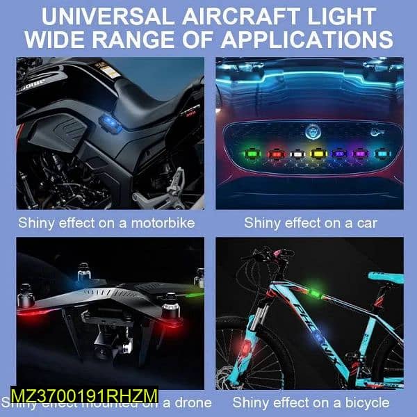 universal multi color flash light 2