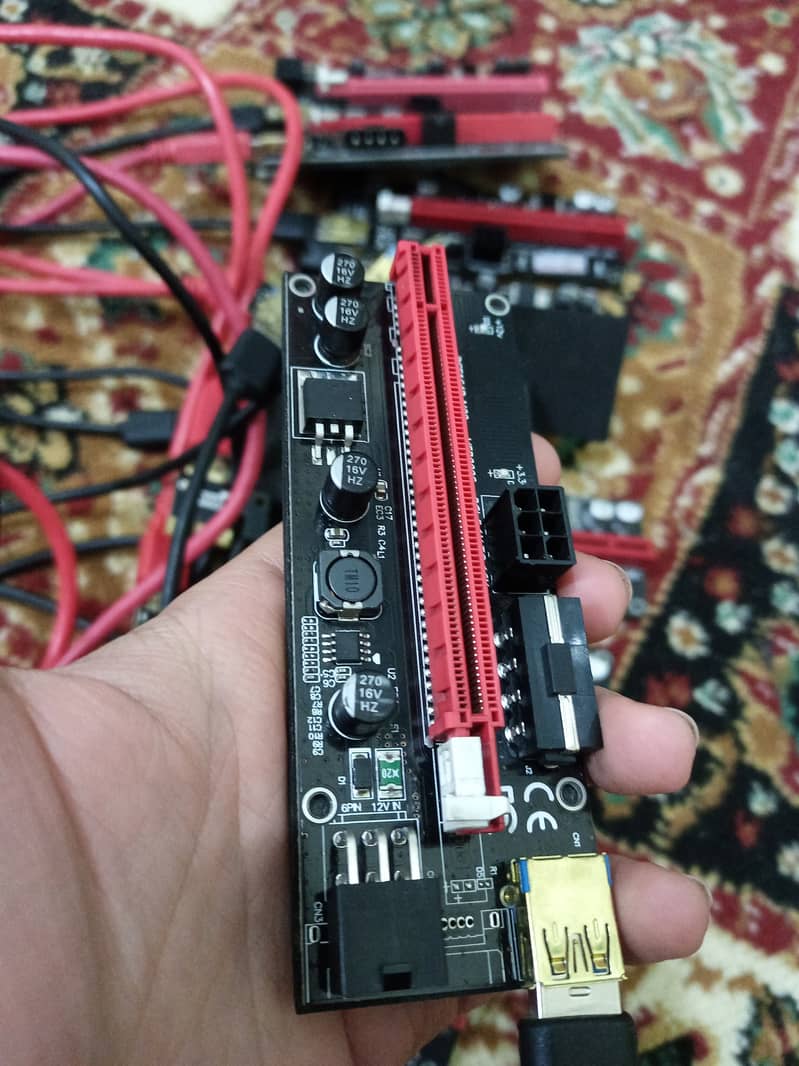 GPU Card Riser 1x to 16x version 009s 0