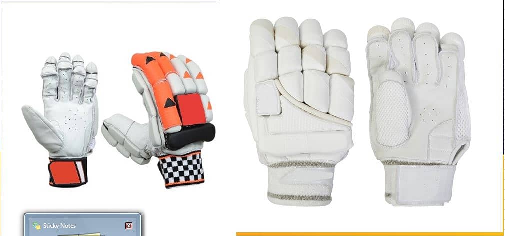 Sports Cricket Batting Gloves Men Size  left hand batting gloves right 0