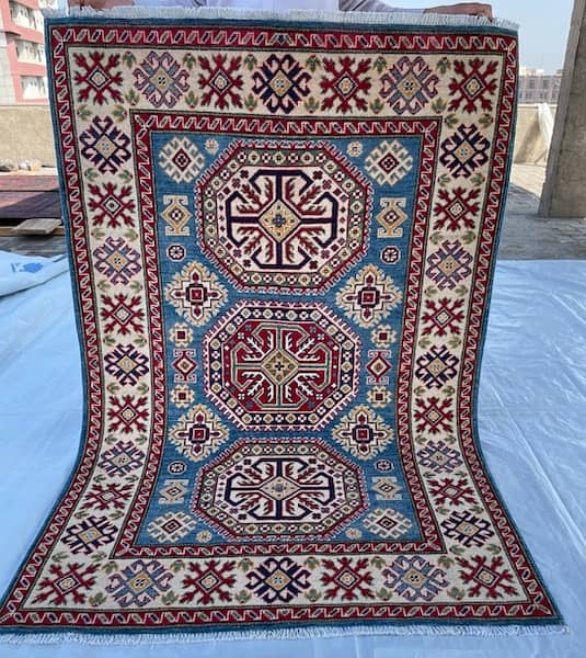 Handmade imported carpet 4x6 free home deliver 8