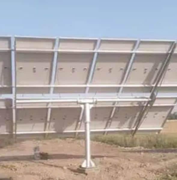 Manual Movable Solar Trackers for Tube well 1