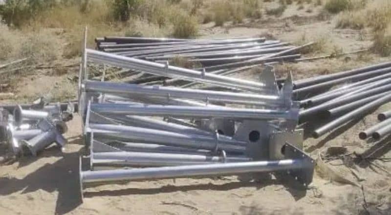 Manual Movable Solar Trackers for Tube well 2