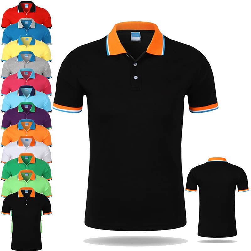 T shirt printing Manufacture polo shirt Pk Cotton with heavy GSM 1