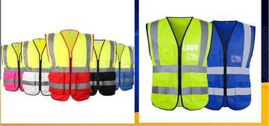 Fashion safety vest Security Hi Viz High Visibility Reflective Safety