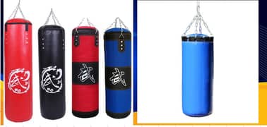 PDX 4ft Heavy Punching Bag Chain Set UnFilled MMA Training Strength Wo