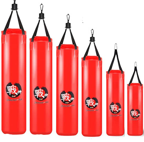 PDX 4ft Heavy Punching Bag Chain Set UnFilled MMA Training Strength Wo 2