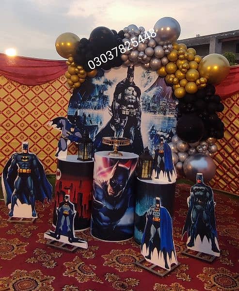 birthday decor, balloons decoration, anniversary decor,bridal shower, 13
