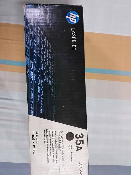 hp print cartridge original toner 35 A 3