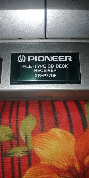 PIONEER AMPLIFIER 530WATT ND PIONEER SPEEKER 75+75 WATTS 1