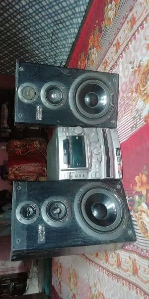 PIONEER AMPLIFIER 530WATT ND PIONEER SPEEKER 75+75 WATTS 14