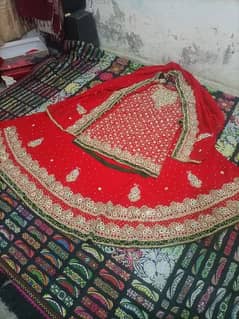 wadding fancy bridal sharara  for sell contact only 03112332537