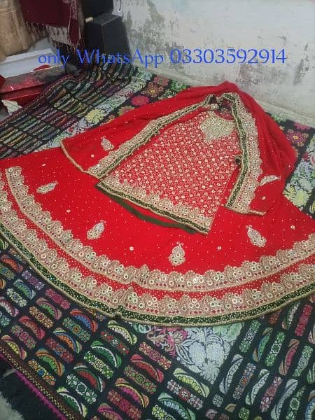 wadding fancy bridal sharara  for sell contact only 03112332537 3