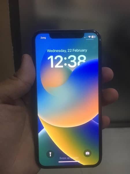 i phone x pta approved 64gb with charger 4