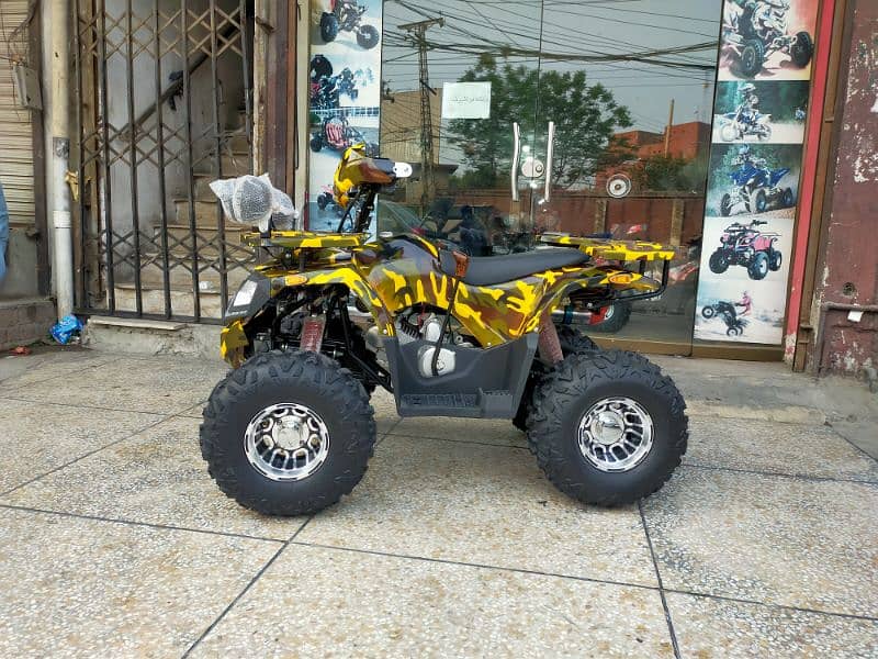 Dashing Look 150cc Atv Quad Bike With New Features 3