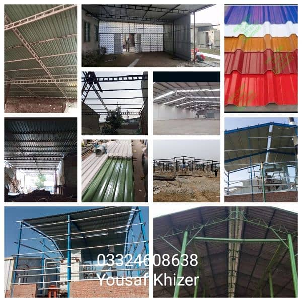 Dairy Farm Shed/Marquee Shed/Iron sheet shed/poly carbonate sheet shed 0