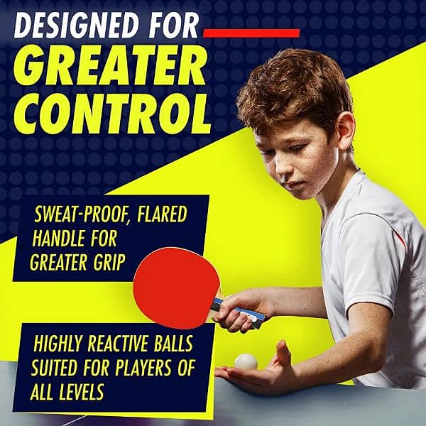 Professional Table Tennis Rackets and Ball,Retractable Net 4