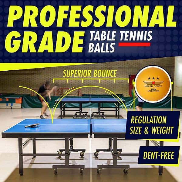 Professional Table Tennis Rackets and Ball,Retractable Net 5