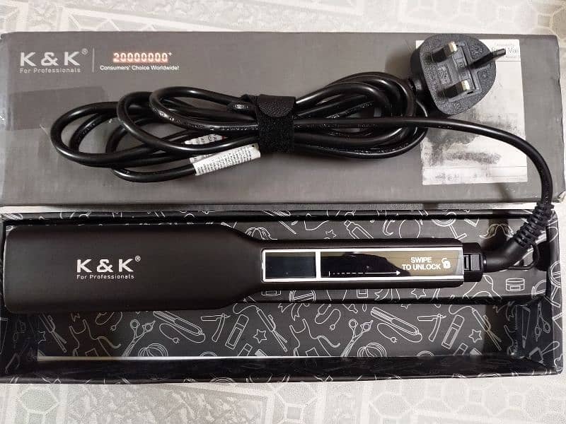 New Professional K&K UK Brand Straightner 7