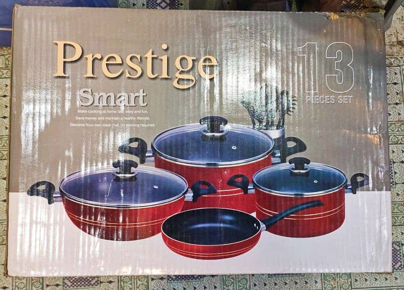 Prestige Nonstick Cookware Set 13pcs 0