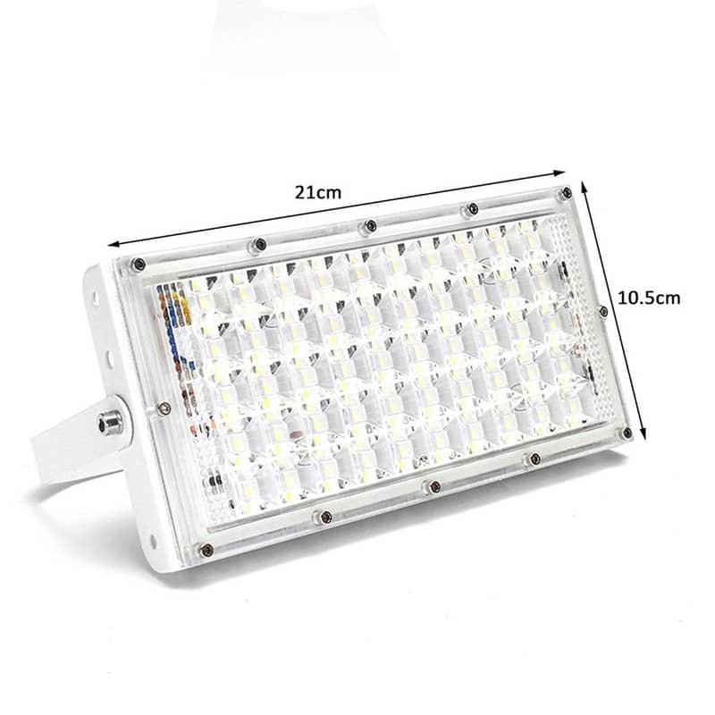 12v DC 50W AC/DC LED for Solar and Battery Operated only Flood Light 1