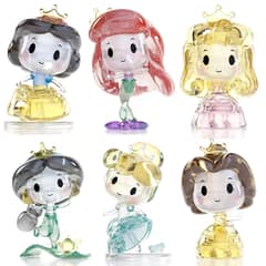 Disney Princess Transparent Building Block Series (New in Box)