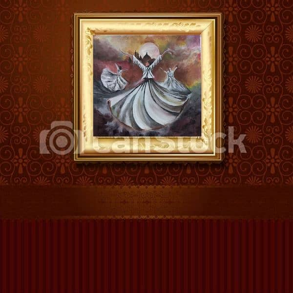 Decorate your room Wall for the Most Beautiful Sufi Painting 1