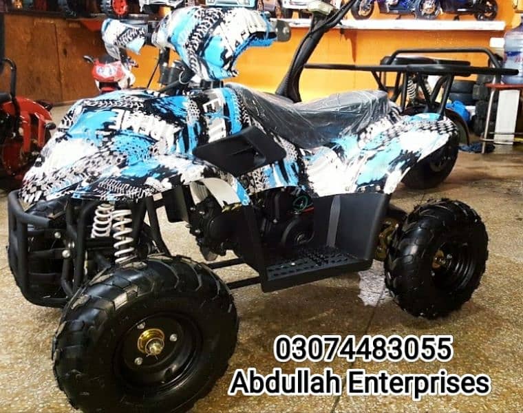 110cc Dubai Used QUAD BIKE atv for sale deliver in all over Pakistan 2