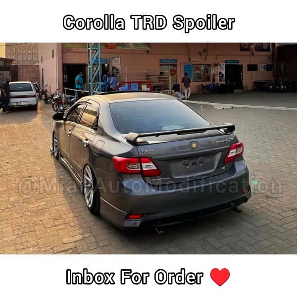 GT Wing Spoiler GT Spoiler Sports Spoiler Alto Spoiler Corolla spoiler 15