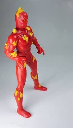 Very Rare 1992 Marvel FANTASTIC FOUR The Human Torch Action Figure