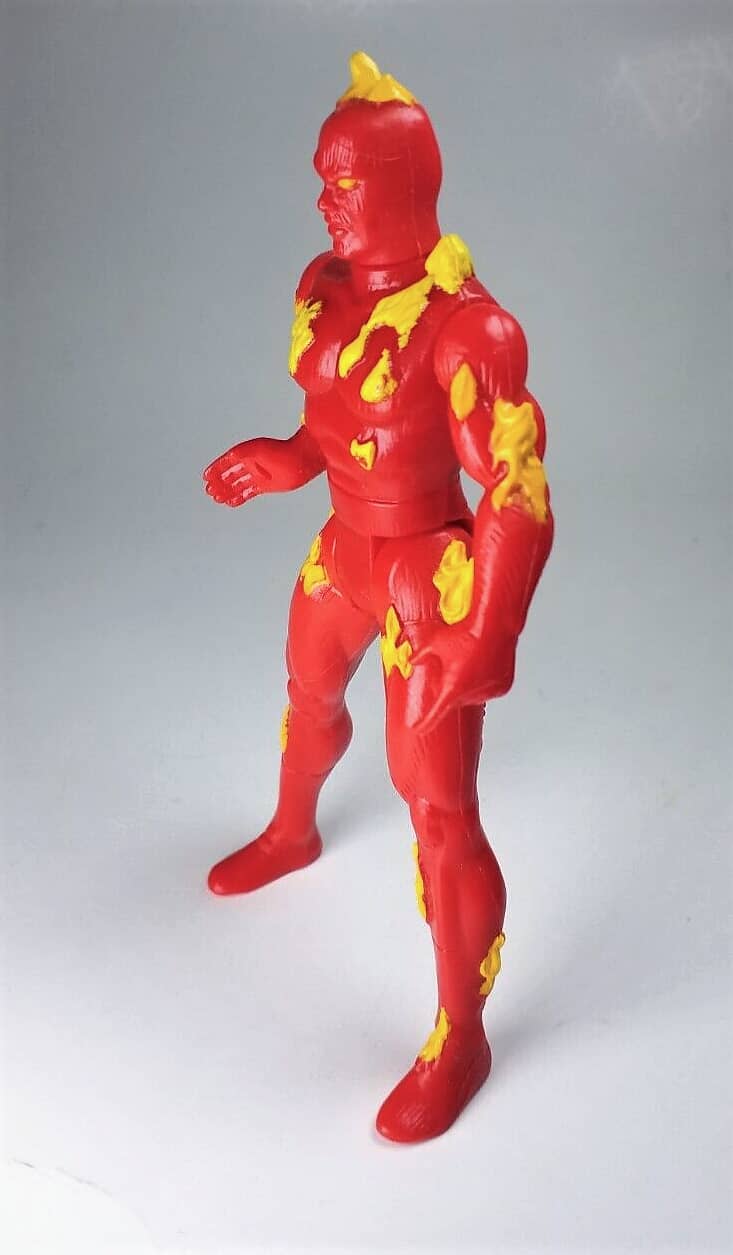 Very Rare 1992 Marvel FANTASTIC FOUR The Human Torch Action Figure 3
