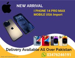 i phone 14 pro max A++ import USA PTA APPROVED