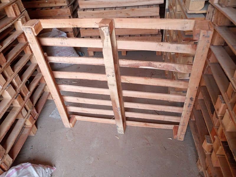 use and new wooden pallets available 9