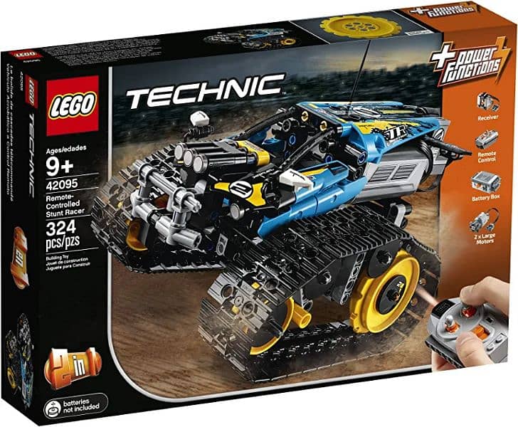 LEGO Technic Remote Controlled Stunt Racer 42095 Building Kit. 0