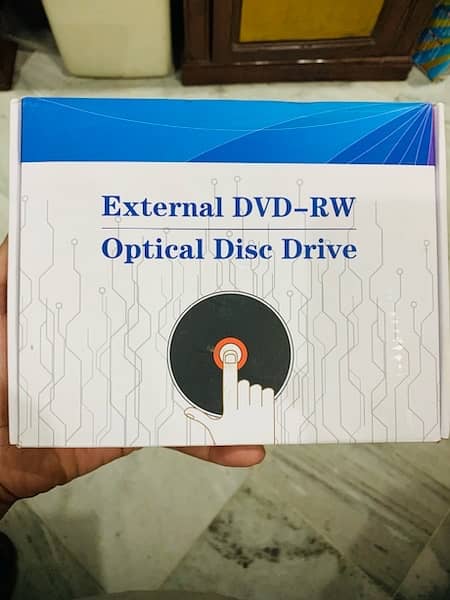 External DVD-RW Optical Dise Drive 03228580862 6