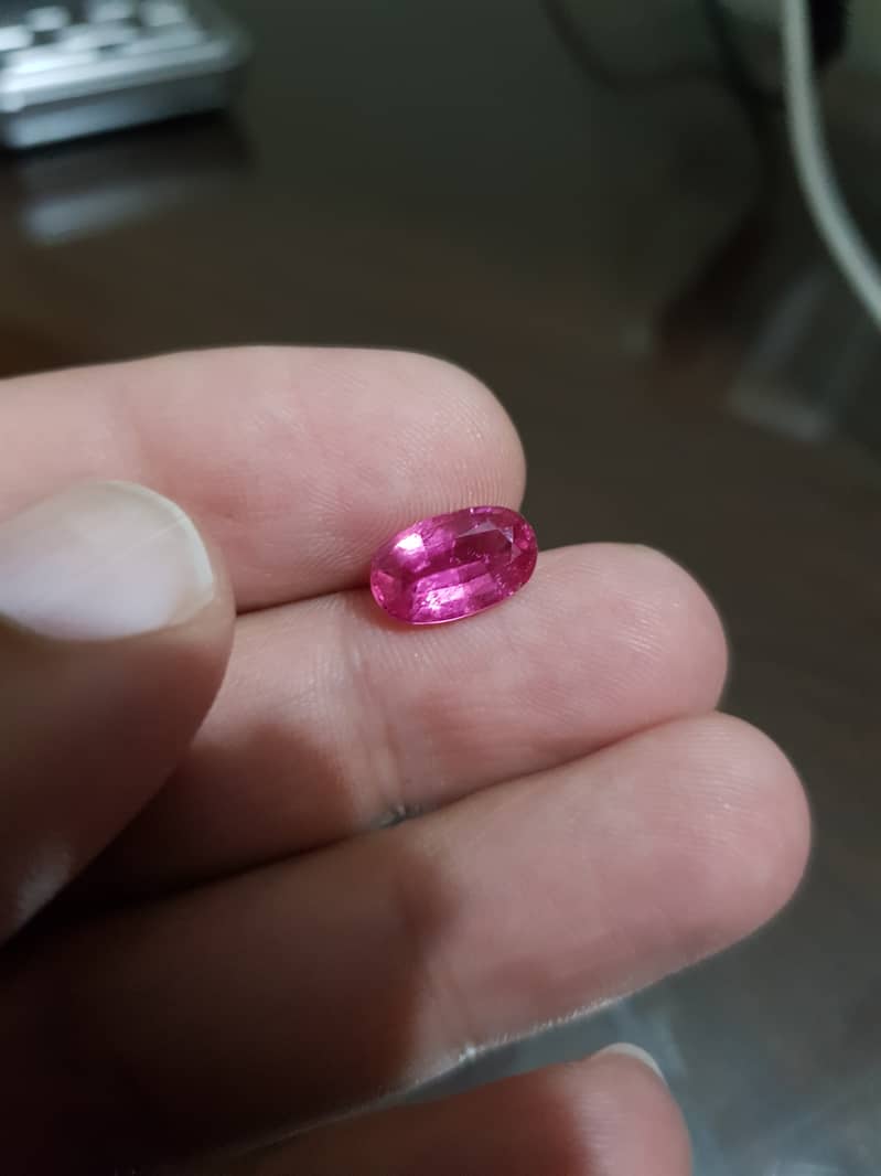 Pink tourmaline 1