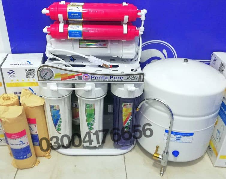PENTAPURE 8 STAGE 150GPD RO PLANT WITH STAND HOME RO WATER FILTER 3