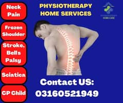 Physiotherapist at your home for Physiotherapy, no mobile
