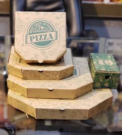 Readymade pizza boxes