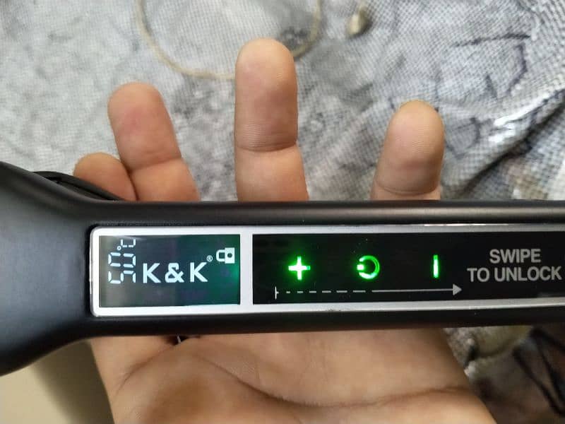 Professional K&K Digital Straightner 5