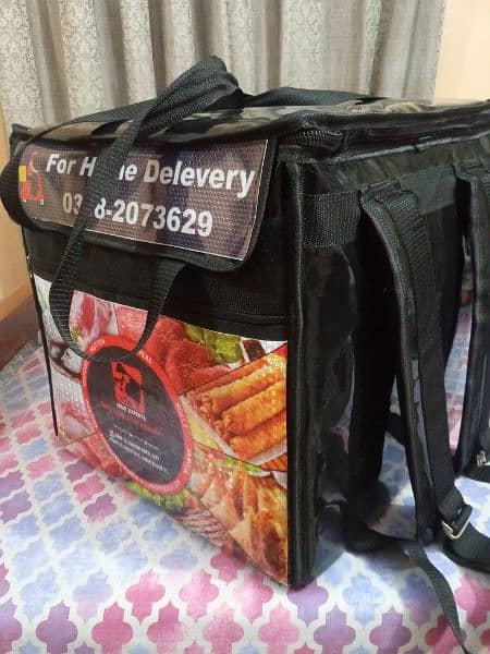 food delivery Bag available in heavy quality 1