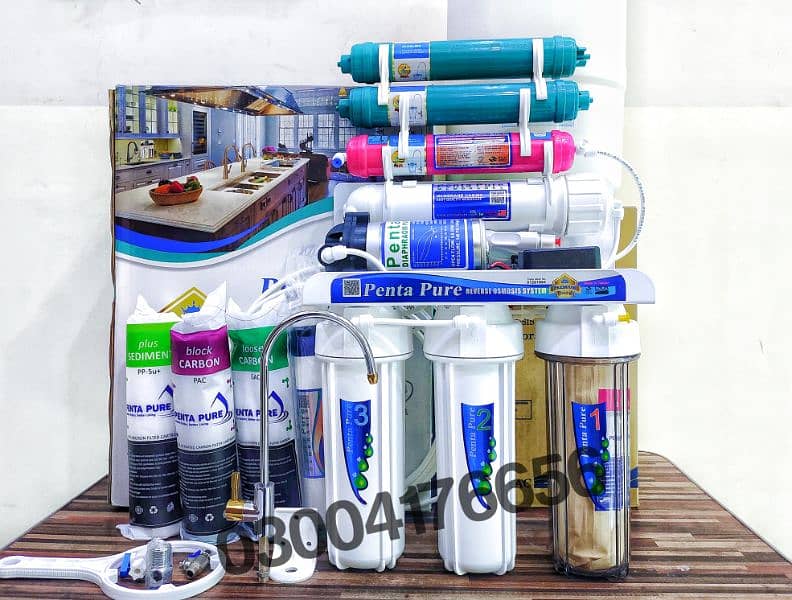 PENTAPURE TAIWAN 150GPD 7 STAGE TOP QUALITY RO PLANT HOME WATER FILTER 1
