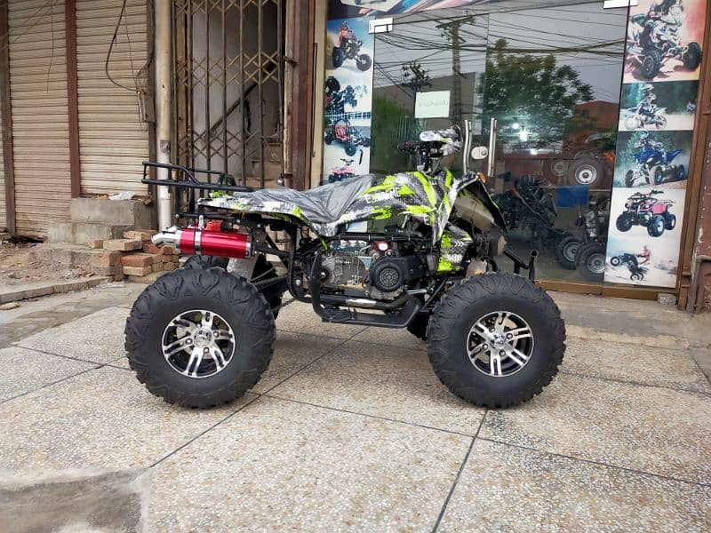 Full Monster Luxury Sports Allowy Rim 250cc Auto Engine Atv Quad Bikes 1