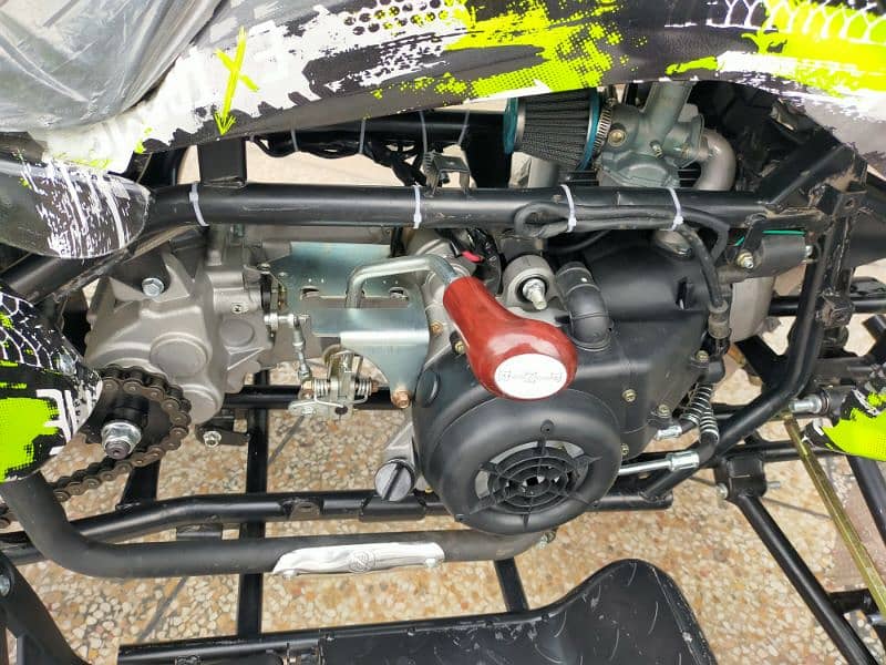 Full Monster Luxury Sports Allowy Rim 250cc Auto Engine Atv Quad Bikes 6