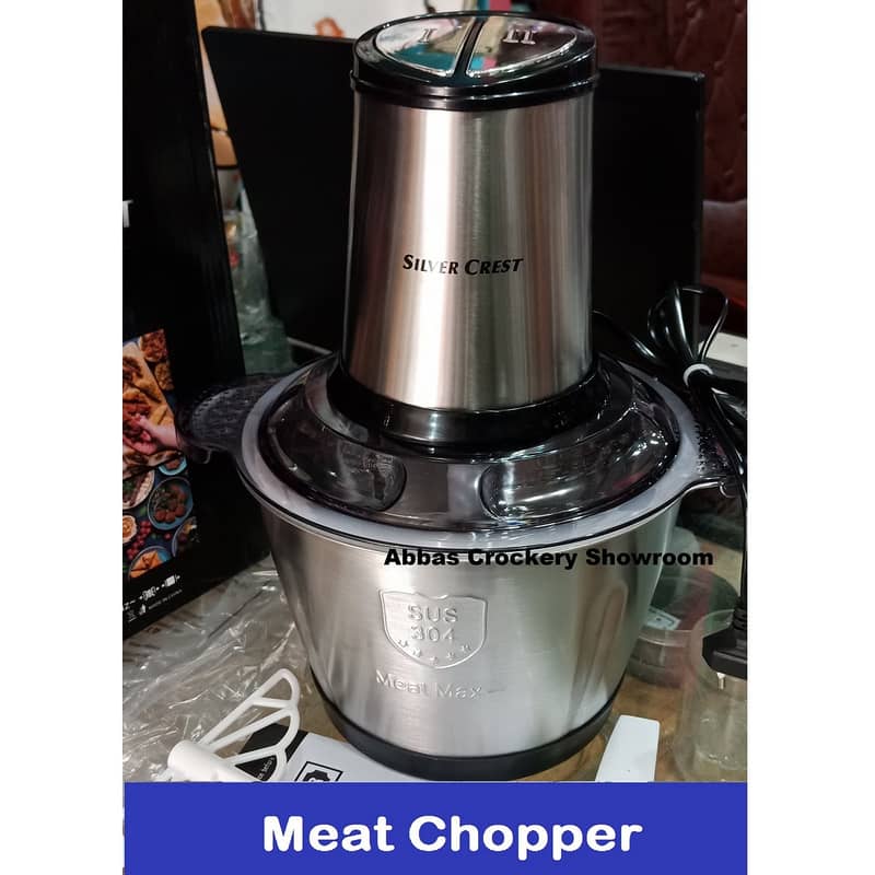 3LTR Stainless Steel Electric Food Chopper Food Processor Meat Grinder 2