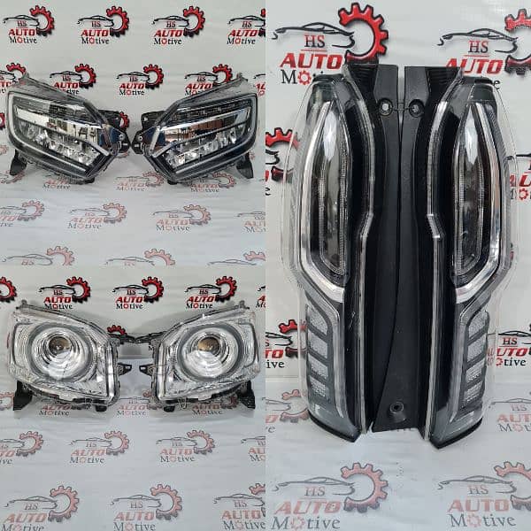 Honda N BOX Custom Front/Back Light Head/Tail Lamp Bumper/Accessorie 0