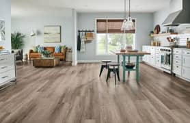 vinyl floor,wooden flooring,epoxy floor,false ceiling,wallpaper,pvc