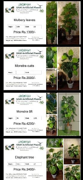 Artificial Plants, Fake Plants,  Natural Looking Plants Flower/Plants 16