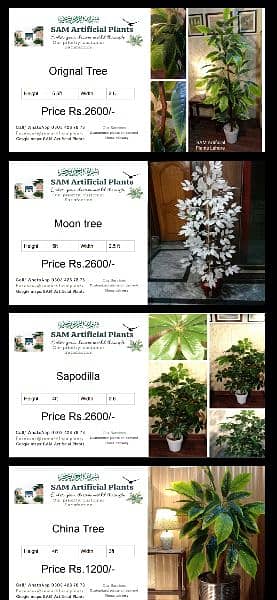 Artificial Plants, Fake Plants,  Natural Looking Plants Flower/Plants 17