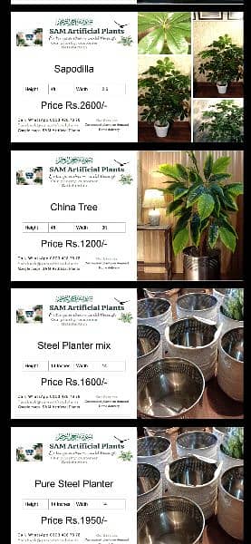 Artificial Plants, Fake Plants,  Natural Looking Plants Flower/Plants 18