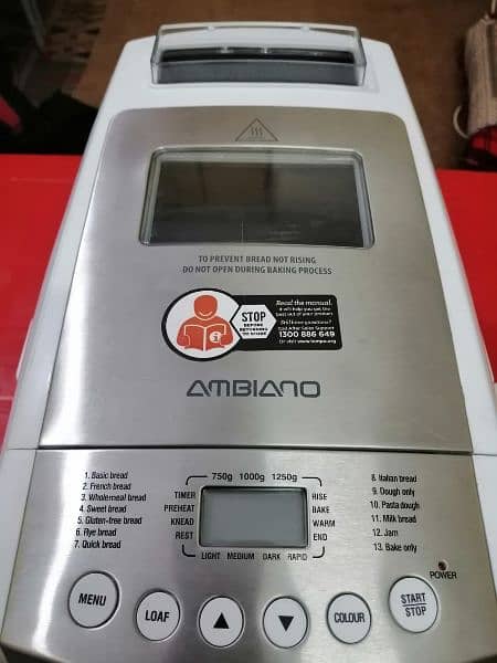 Ambiano Electric Automatic Bread maker / Dough / Atta Maker, Imported 4